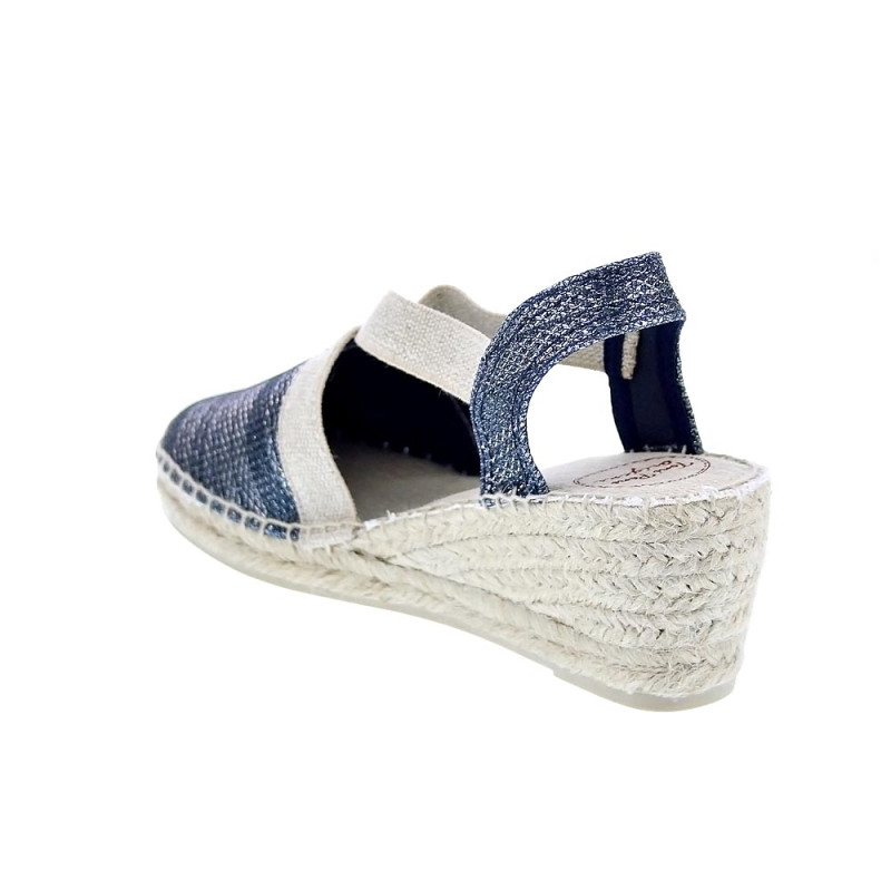 Alpargatas Toni Pons zapatos Mujer modelo Triton Azul 