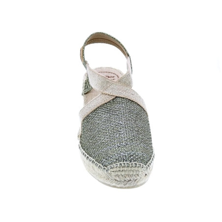 Alpargatas Toni Pons zapatos Mujer modelo Triton cuña Verde 