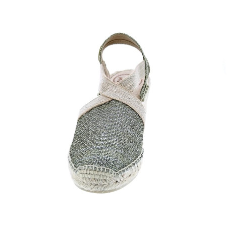 Alpargatas Toni Pons zapatos Mujer modelo Triton cuña Verde 