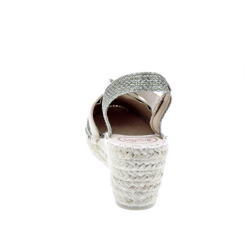 Alpargatas Toni Pons zapatos Mujer modelo Triton cuña Verde 