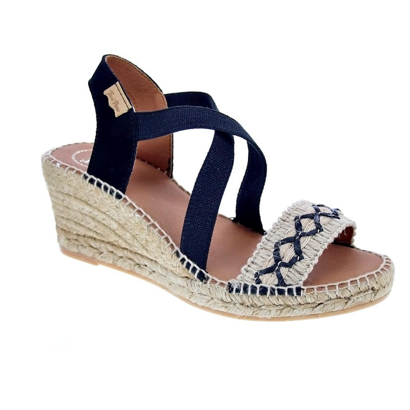 Alpargatas Toni Pons zapatos Mujer modelo Susa Negro 