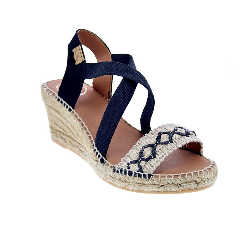 Alpargatas Toni Pons zapatos Mujer modelo Susa Negro 