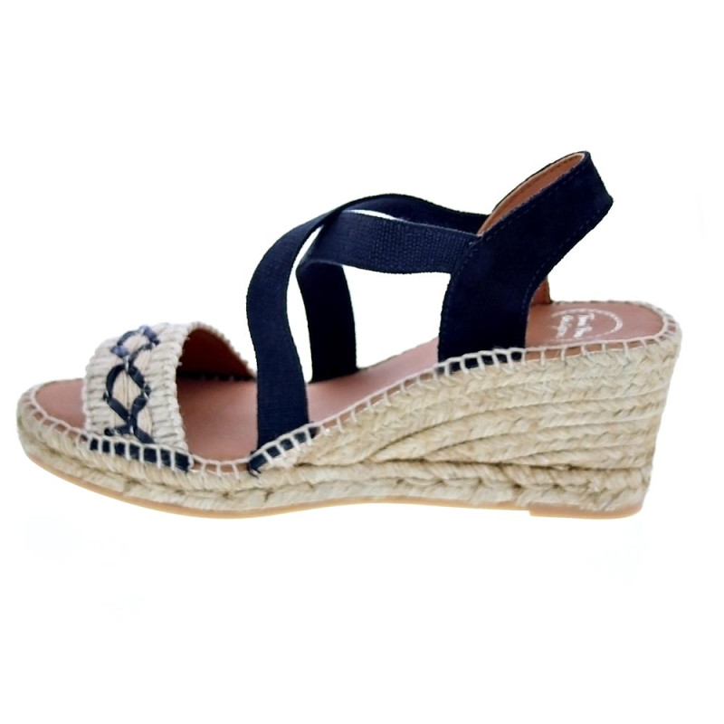 Alpargatas Toni Pons zapatos Mujer modelo Susa Negro 