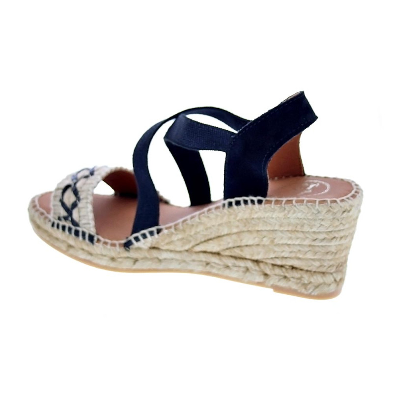 Alpargatas Toni Pons zapatos Mujer modelo Susa Negro 