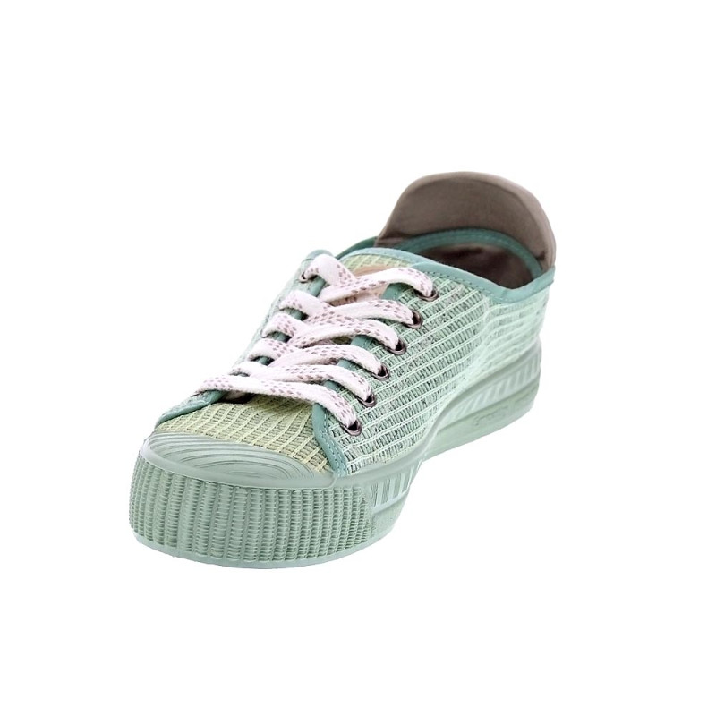 Zapatillas Duuo zapatos Mujer modelo Col 097 Verde 