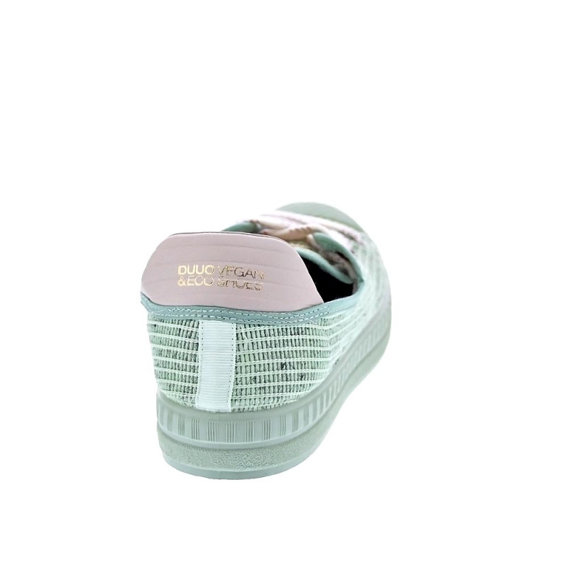 Zapatillas Duuo zapatos Mujer modelo Col 097 Verde 