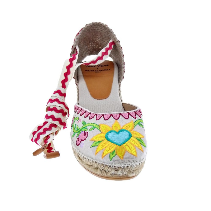 Alpargatas Toni Pons zapatos Mujer modelo Lolita Multicolor 