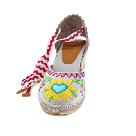 Alpargatas Toni Pons zapatos Mujer modelo Lolita Multicolor 