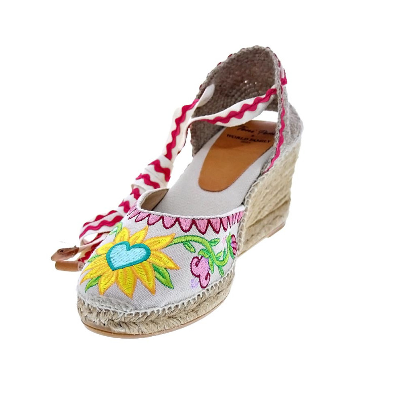 Alpargatas Toni Pons zapatos Mujer modelo Lolita Multicolor 