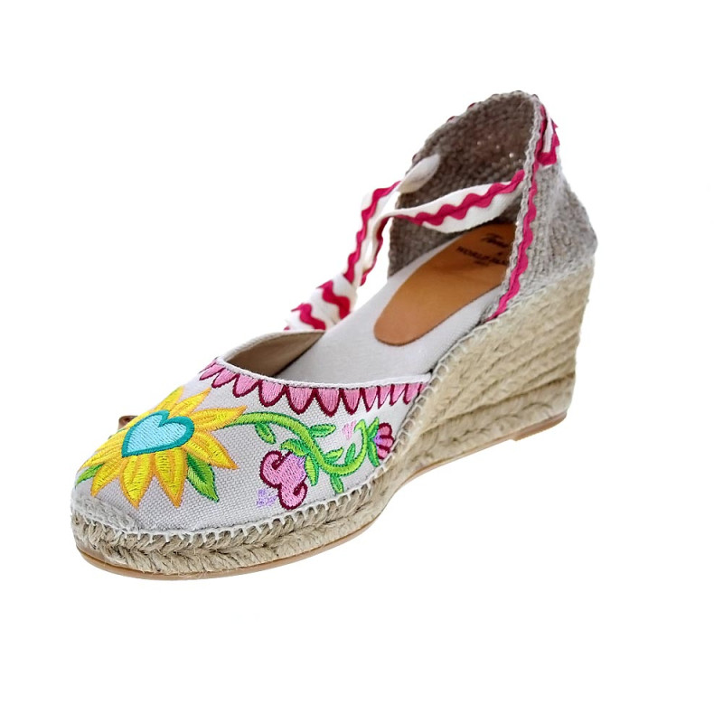Alpargatas Toni Pons zapatos Mujer modelo Lolita Multicolor 