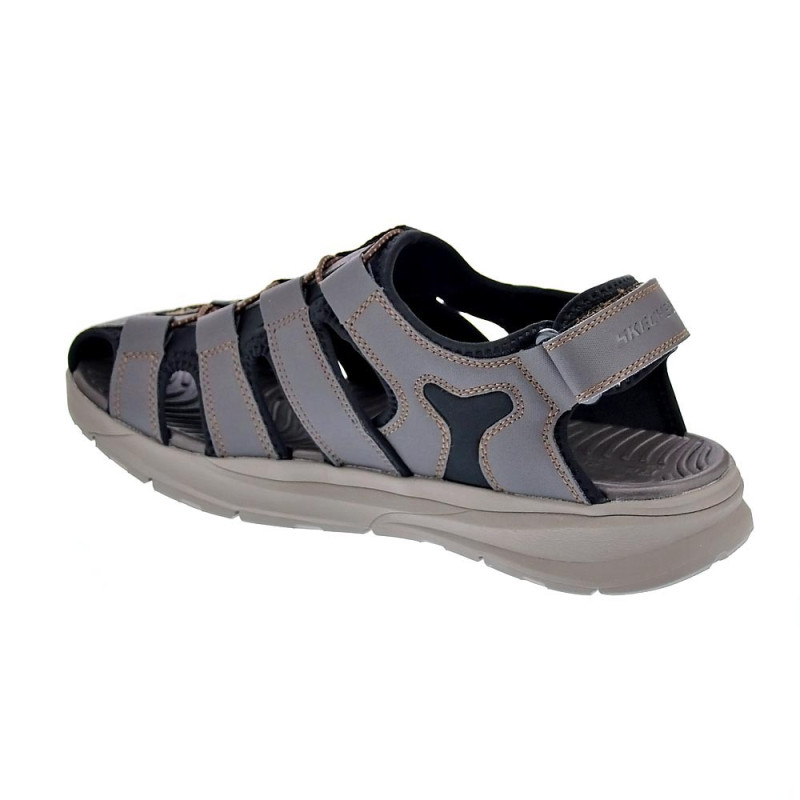 Sandalias Skechers zapatos Hombre modelo Relone Marrón 