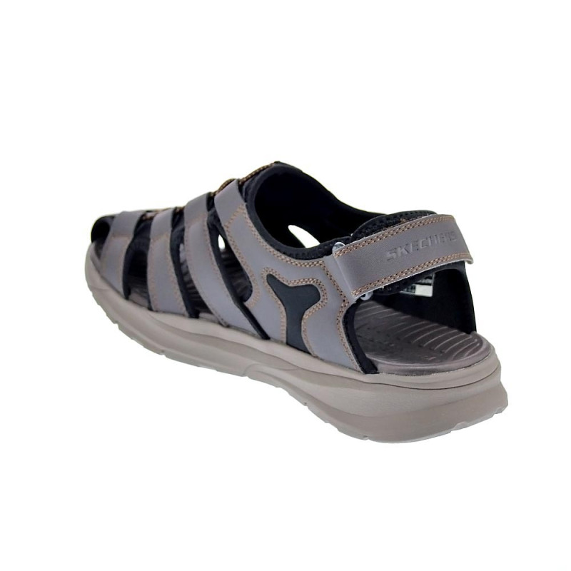 Sandalias Skechers zapatos Hombre modelo Relone Marrón 