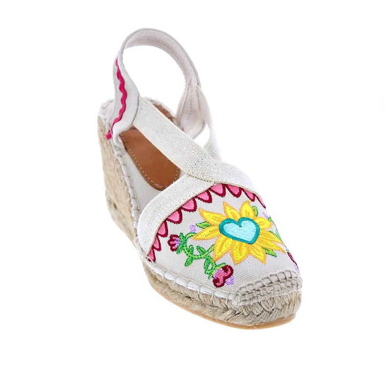 Alpargatas Toni Pons zapatos Mujer modelo Gardenia Multicolor 