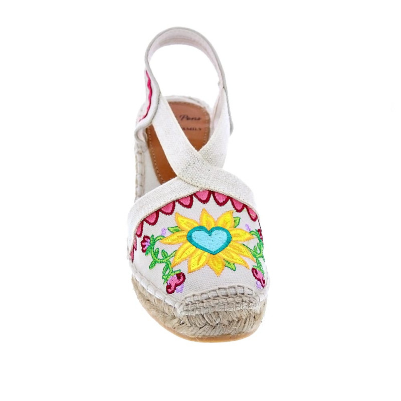 Alpargatas Toni Pons zapatos Mujer modelo Gardenia Multicolor 