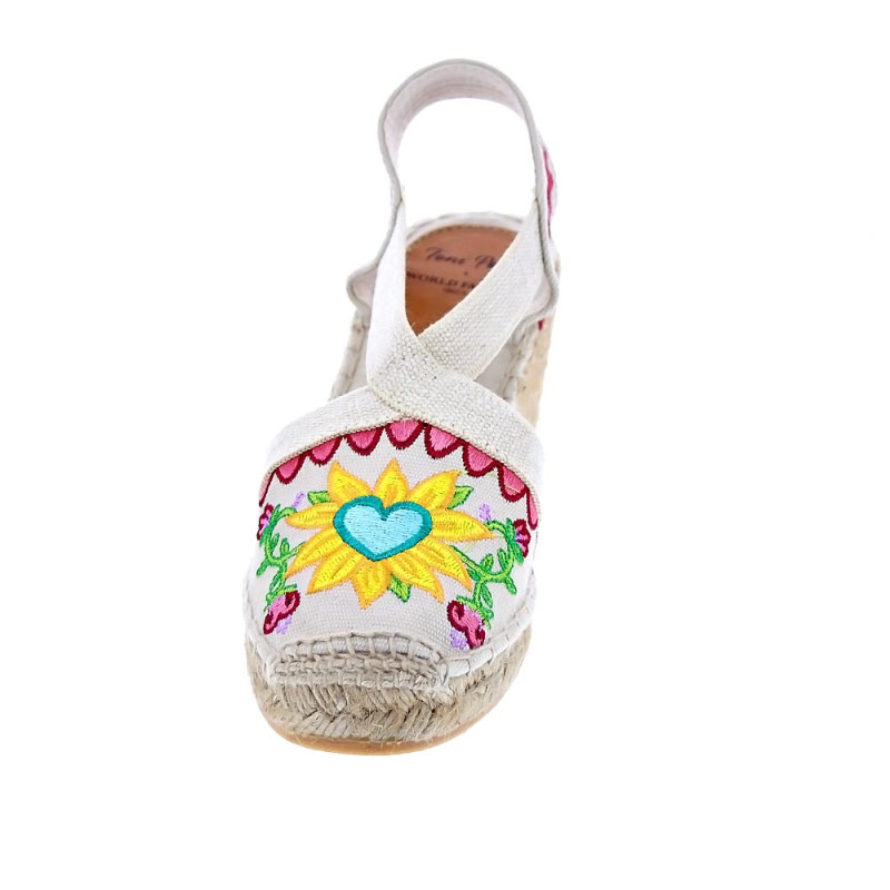 Alpargatas Toni Pons zapatos Mujer modelo Gardenia Multicolor 