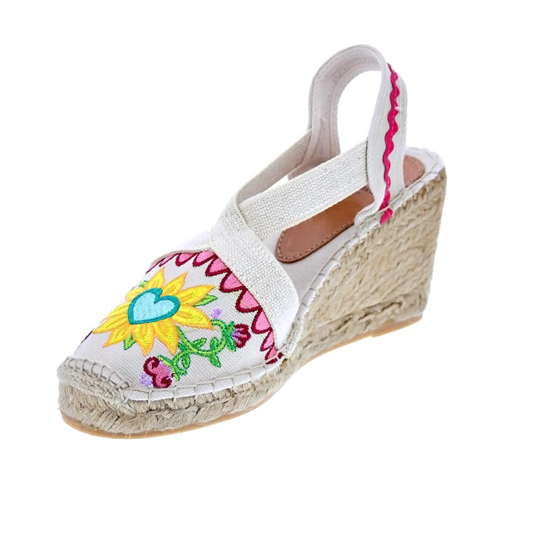Alpargatas Toni Pons zapatos Mujer modelo Gardenia Multicolor 