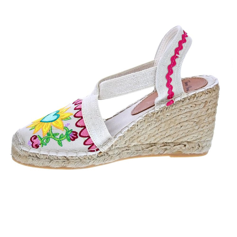 Alpargatas Toni Pons zapatos Mujer modelo Gardenia Multicolor 