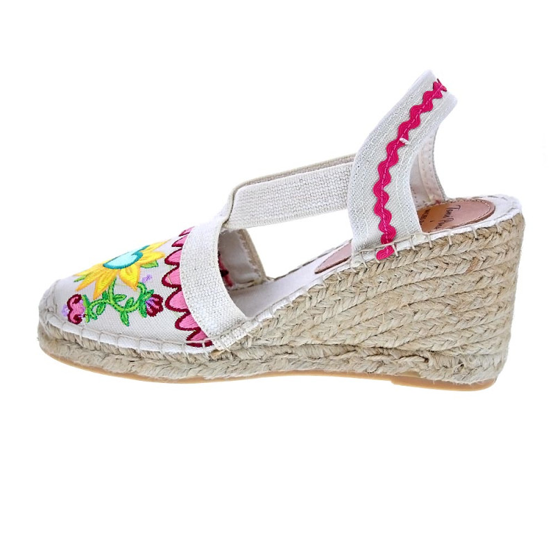 Alpargatas Toni Pons zapatos Mujer modelo Gardenia Multicolor 