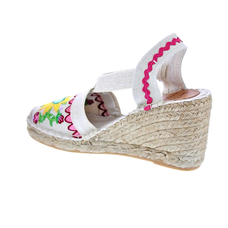 Alpargatas Toni Pons zapatos Mujer modelo Gardenia Multicolor 