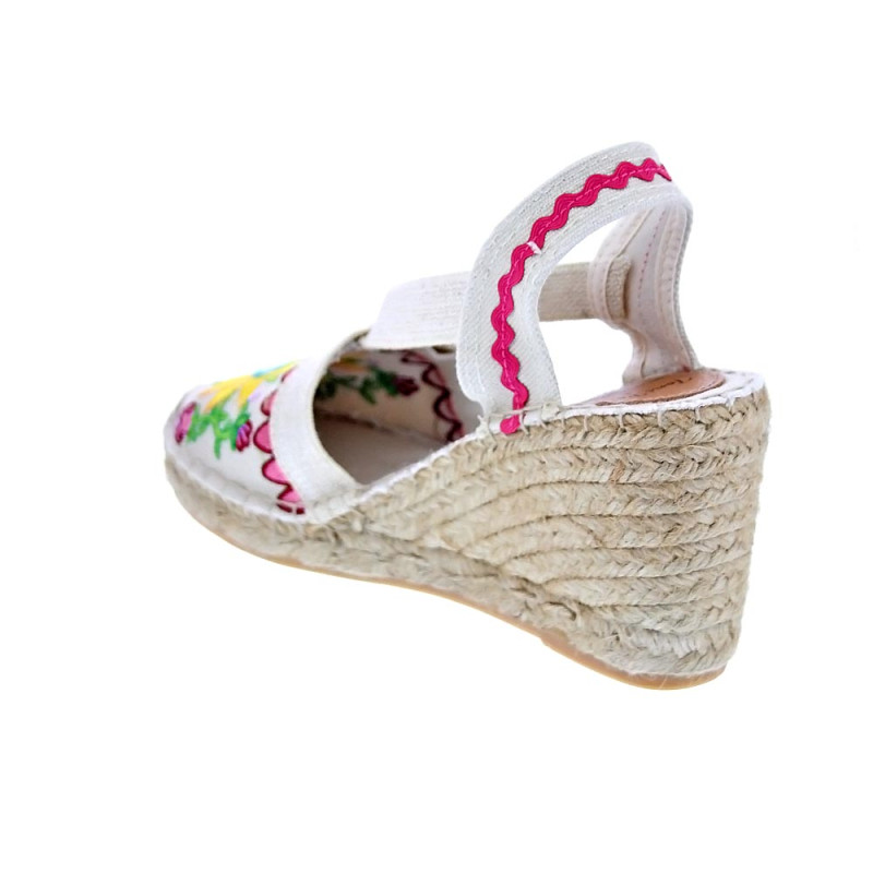 Alpargatas Toni Pons zapatos Mujer modelo Gardenia Multicolor 