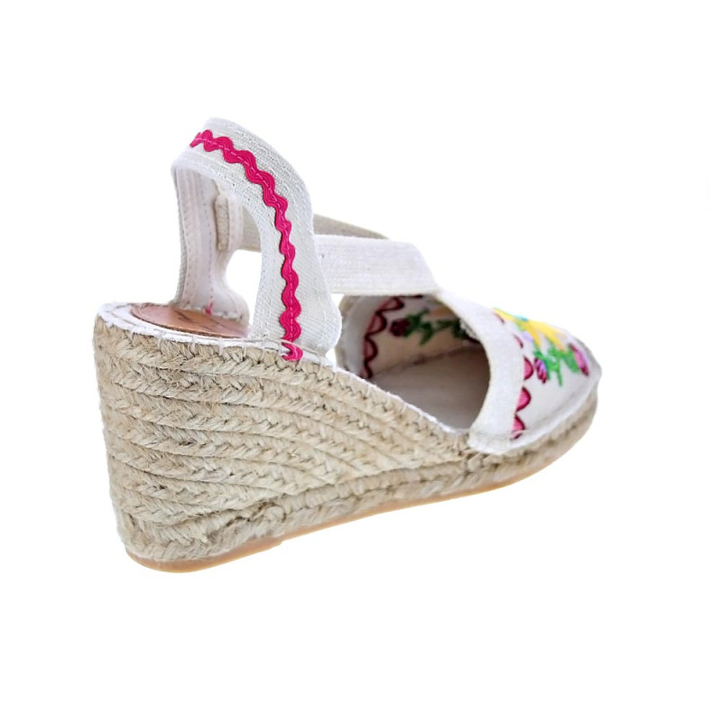 Alpargatas Toni Pons zapatos Mujer modelo Gardenia Multicolor 