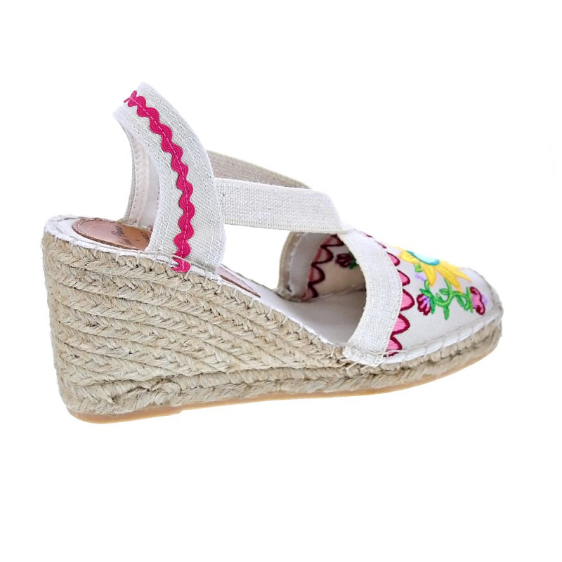 Alpargatas Toni Pons zapatos Mujer modelo Gardenia Multicolor 