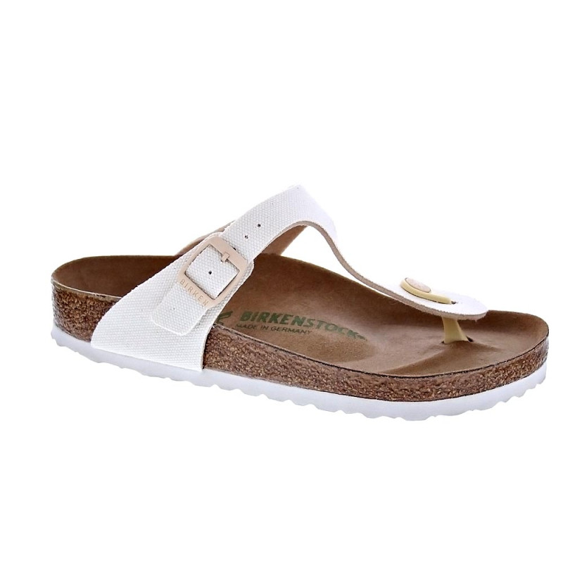 Sandalias Birkenstock zapatos Mujer modelo Gizeh Beige 