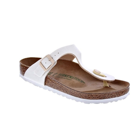 Sandalias Birkenstock zapatos Mujer modelo Gizeh Beige 