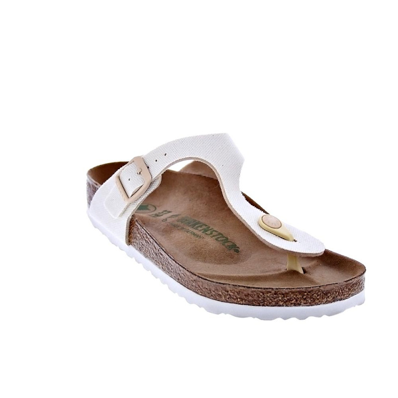 Sandalias Birkenstock zapatos Mujer modelo Gizeh Beige 