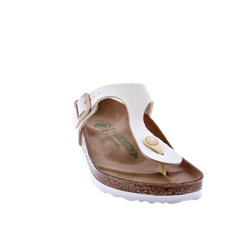 Sandalias Birkenstock zapatos Mujer modelo Gizeh Beige 