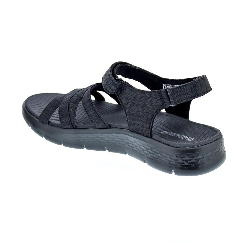 Sandalias Skechers zapatos Mujer modelo Go Walk Negro 