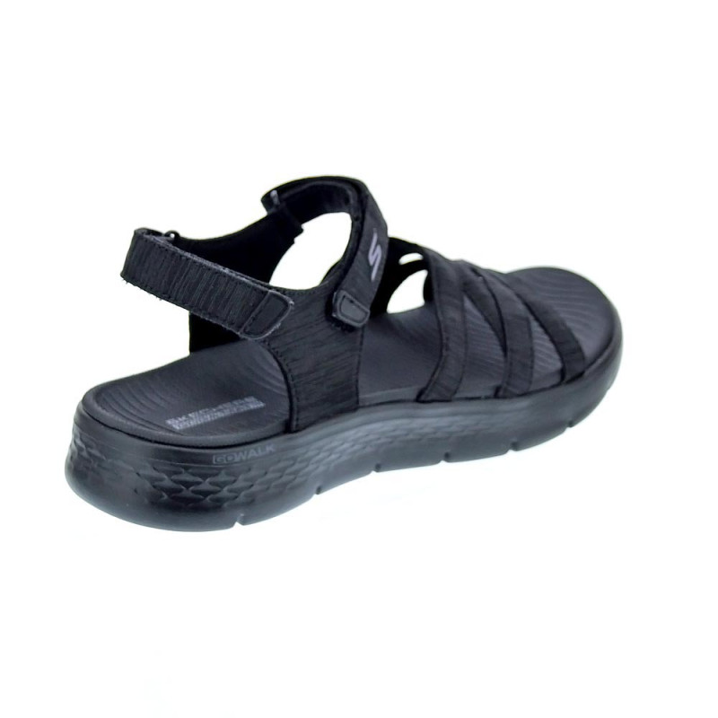 Sandalias Skechers zapatos Mujer modelo Go Walk Negro 