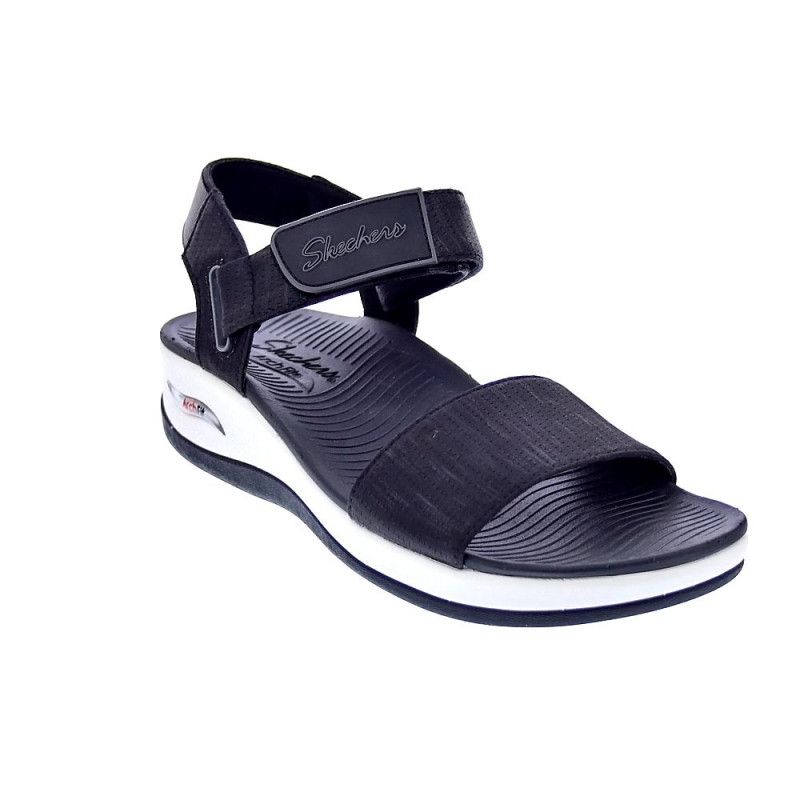 Sandalias Skechers zapatos Mujer modelo Arch Fit Negro 