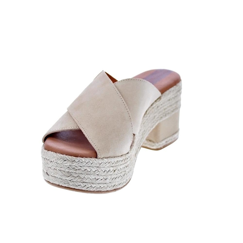 Sandalias Popa zapatos Mujer modelo Nilo Beige 