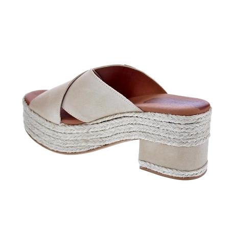 Sandalias Popa zapatos Mujer modelo Nilo Beige 