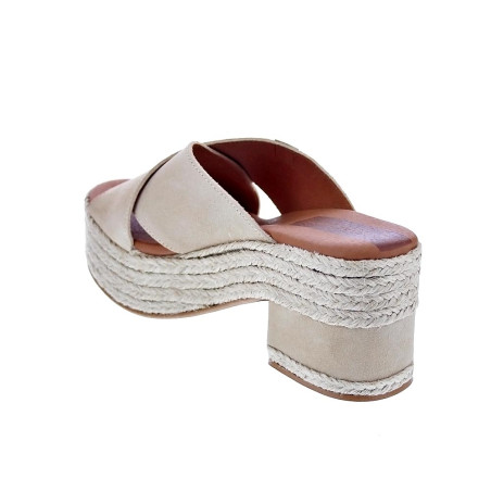 Sandalias Popa zapatos Mujer modelo Nilo Beige 