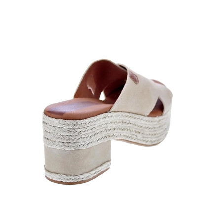 Sandalias Popa zapatos Mujer modelo Nilo Beige 