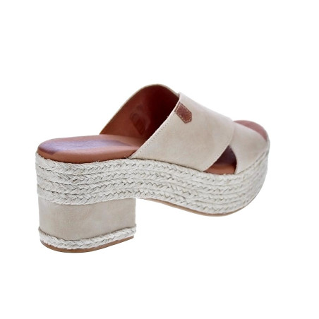 Sandalias Popa zapatos Mujer modelo Nilo Beige 