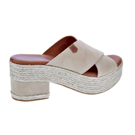 Sandalias Popa zapatos Mujer modelo Nilo Beige 