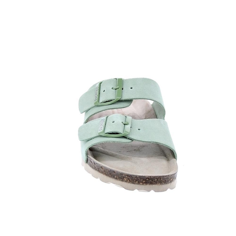 Sandalias Abbacino zapatos Mujer modelo 40085 Verde Hebilla