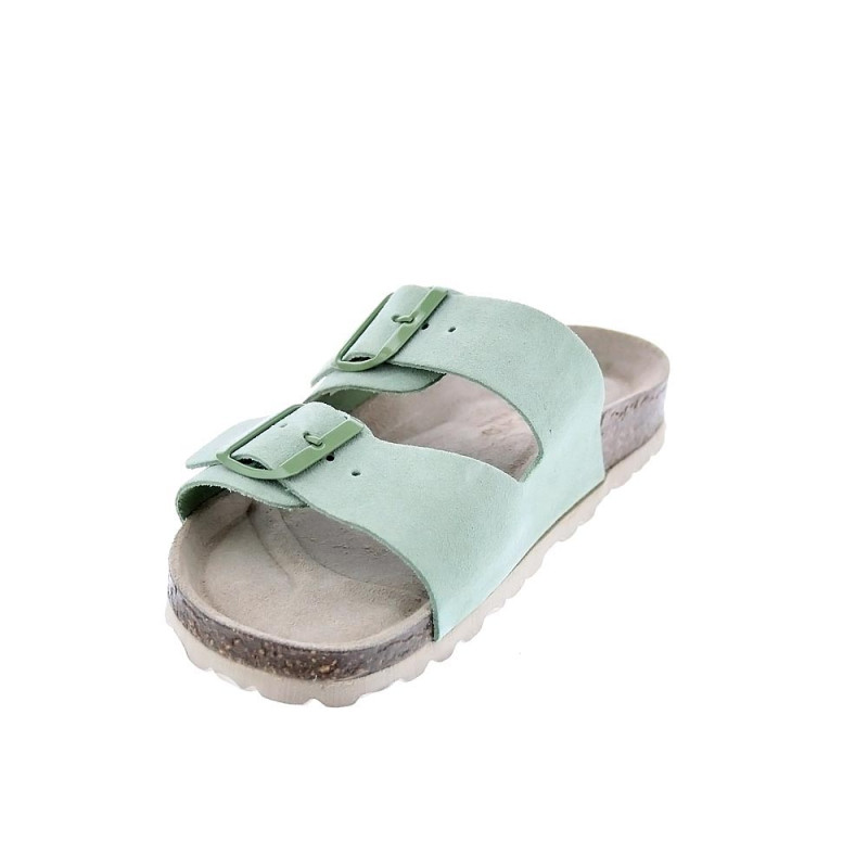 Sandalias Abbacino zapatos Mujer modelo 40085 Verde Hebilla