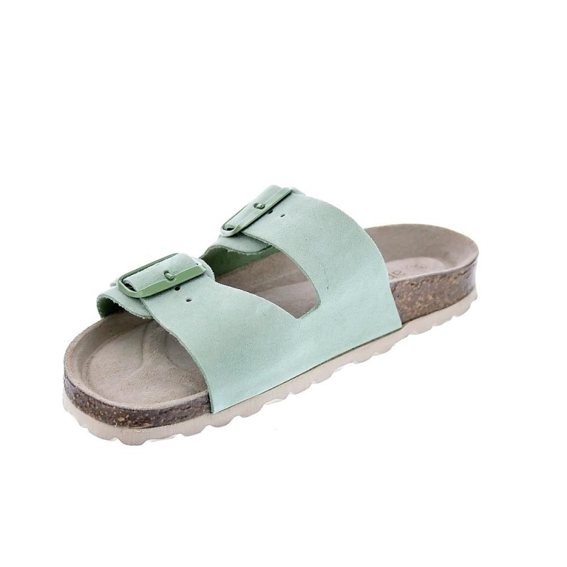 Sandalias Abbacino zapatos Mujer modelo 40085 Verde Hebilla