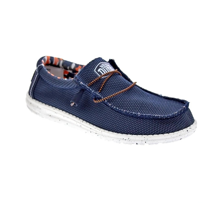 Mocasines Hey Dude zapatos Hombre modelo Wally Sox Azul 