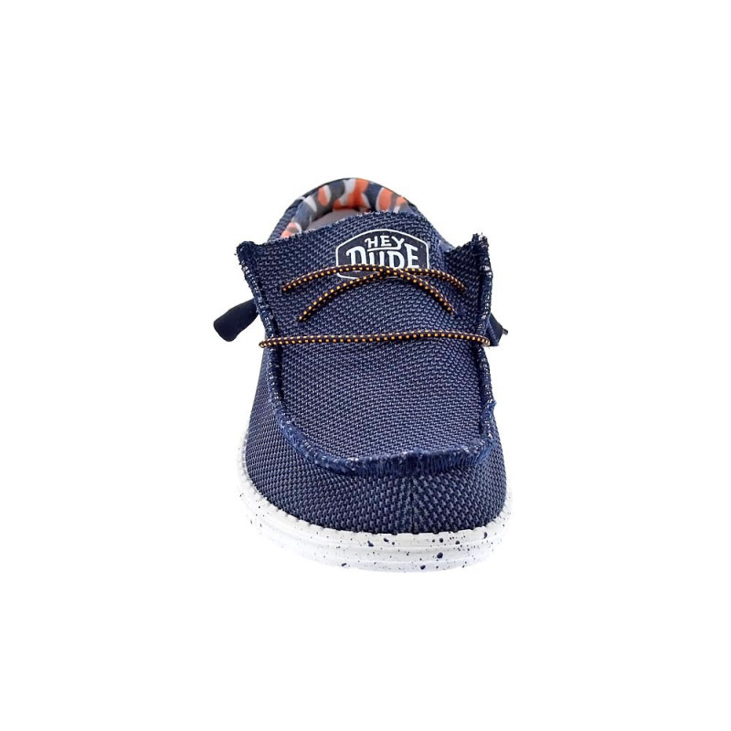 Mocasines Hey Dude zapatos Hombre modelo Wally Sox Azul 