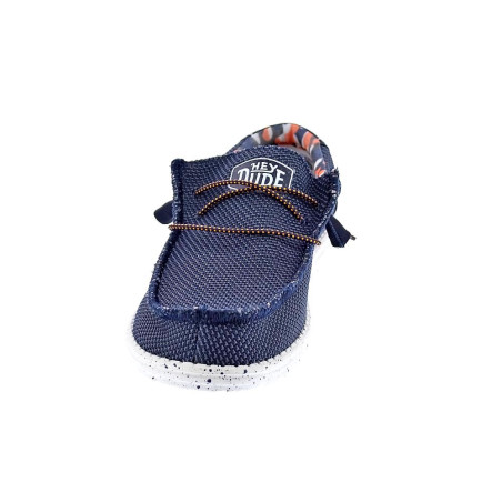 Mocasines Hey Dude zapatos Hombre modelo Wally Sox Azul 