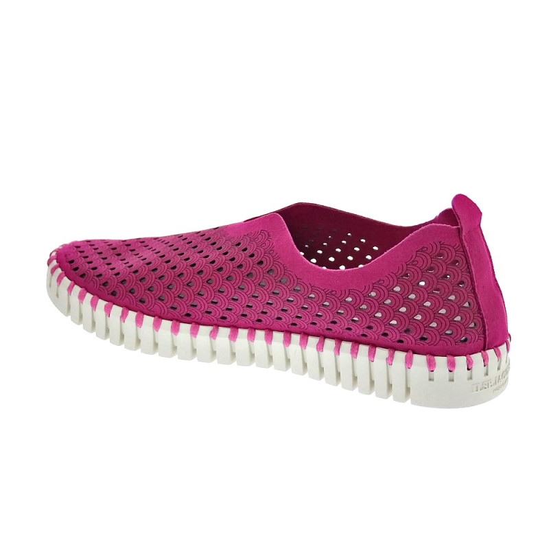 Bailarinas Ilse Jacobsen zapatos Mujer modelo Tulip Rojo 