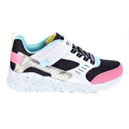 Zapatillas Skechers zapatos Niña modelo Uno Lite Plata 