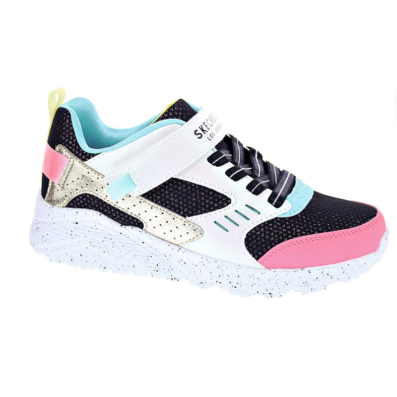 Zapatillas Skechers zapatos Niña modelo Uno Lite Plata 