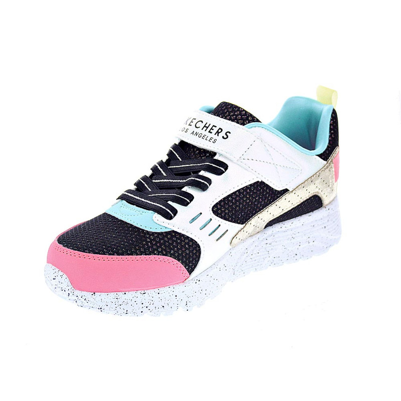 Zapatillas Skechers zapatos Niña modelo Uno Lite Plata 