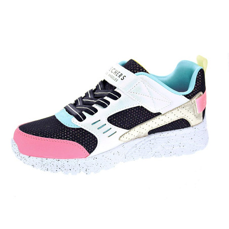 Zapatillas Skechers zapatos Niña modelo Uno Lite Plata 